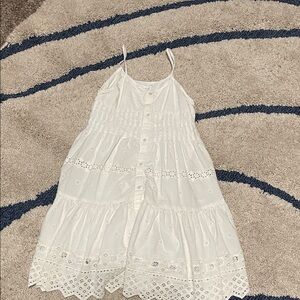 Zara White Button-Up Blouse